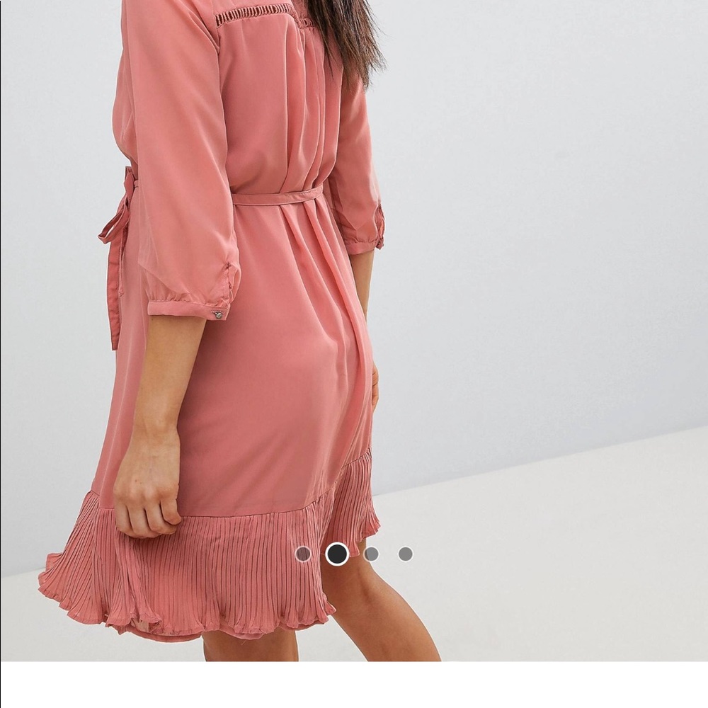 ASOS Maternity Ruffle Hem Dress